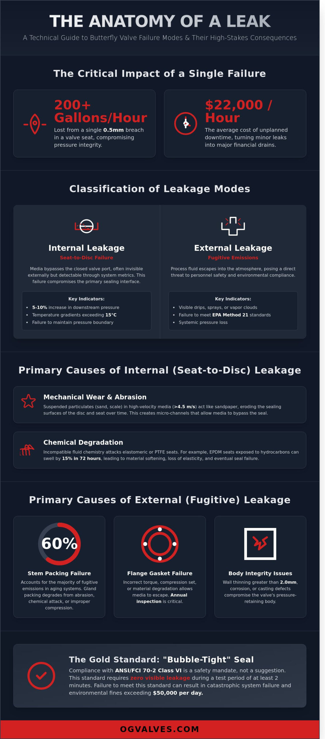 Root Cause Analysis: Primary Causes of Butterfly Valve Leakage in Industrial Systems