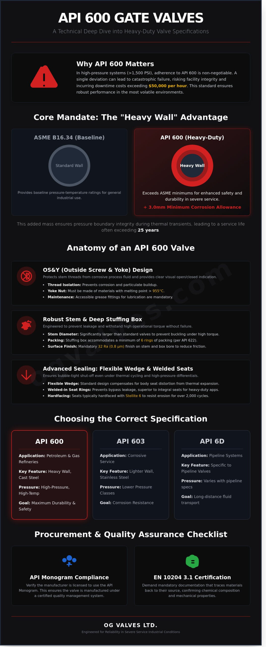 Technical Guide to API 600 Gate Valves: Design Standards and Industrial Applications (2026)