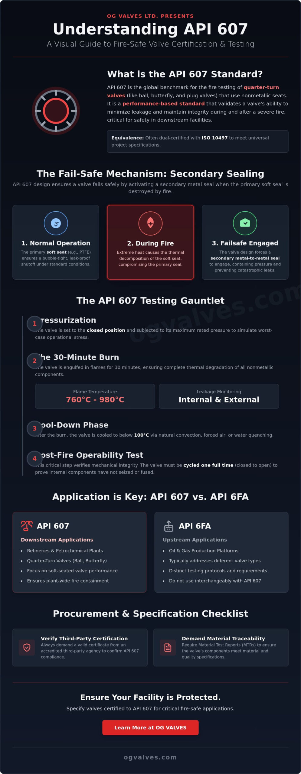 Fire Safe Valve Design Standards: A Technical Analysis of API 607