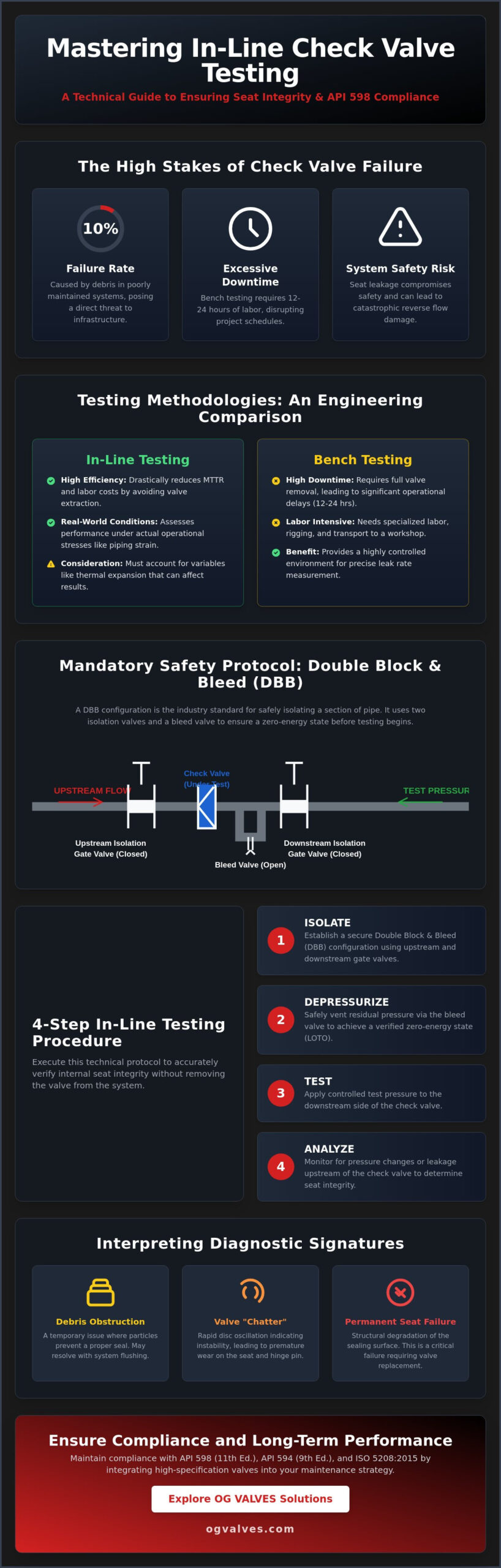 How to Test a Check Valve In-Line: A Technical Engineering Guide