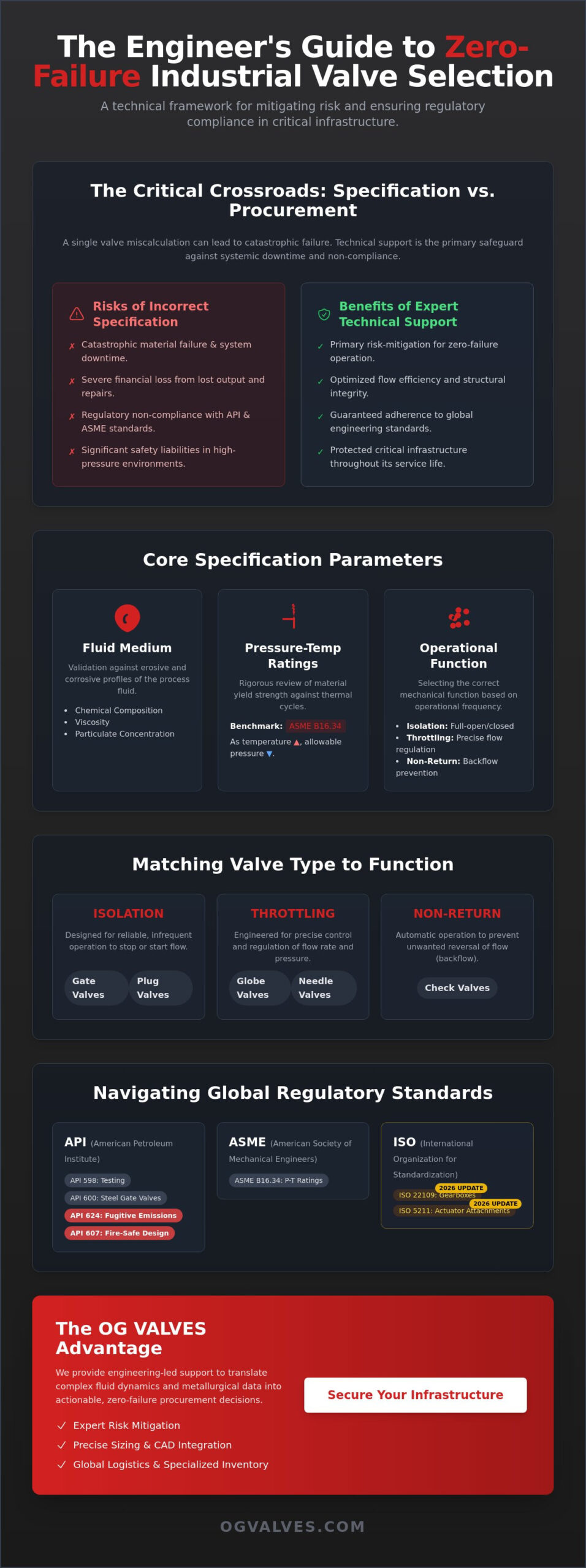 Technical Support for Valve Selection: An Engineering Specification Guide