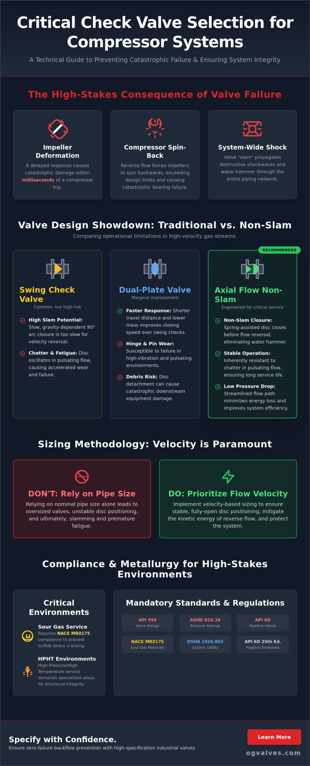 Technical Guide to Check Valve Selection for Industrial Compressor Systems (2026)