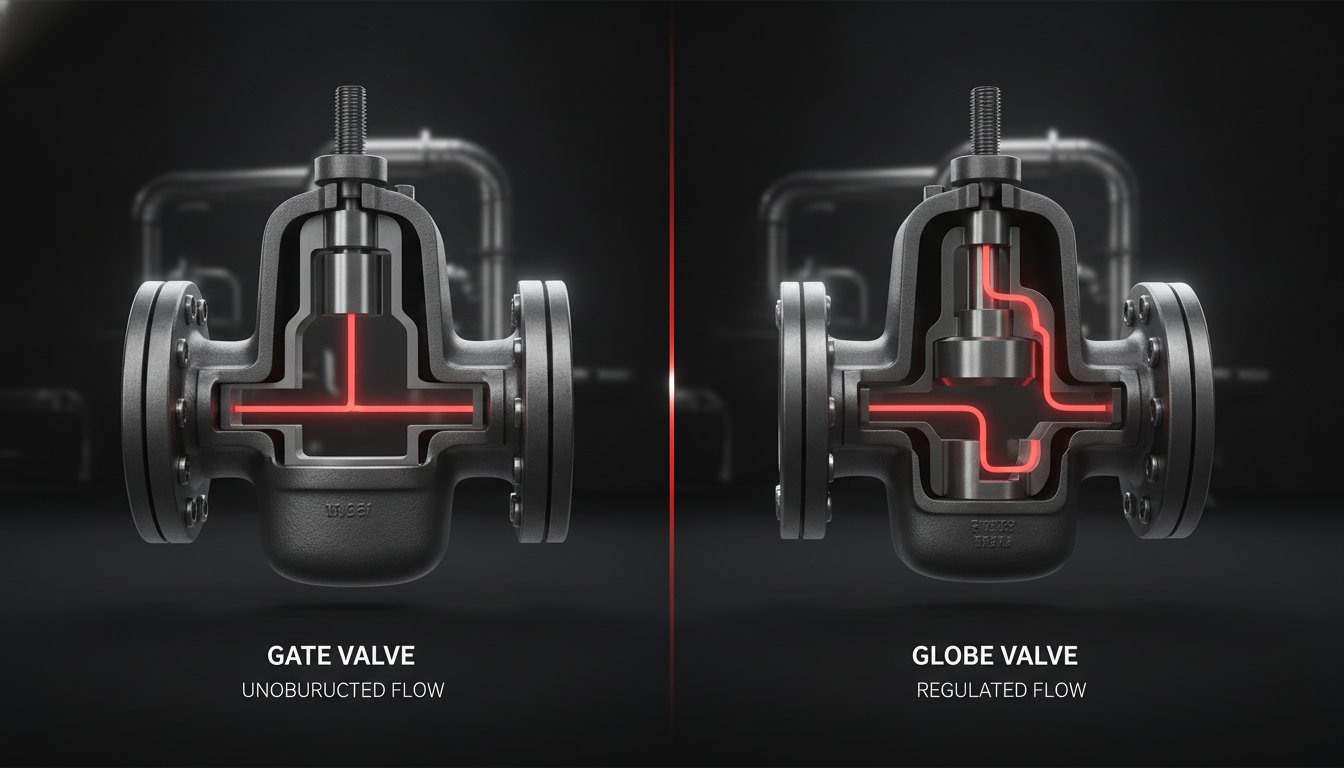 Gate Valve vs Globe Valve: A Technical Comparison for Industrial Engineering
