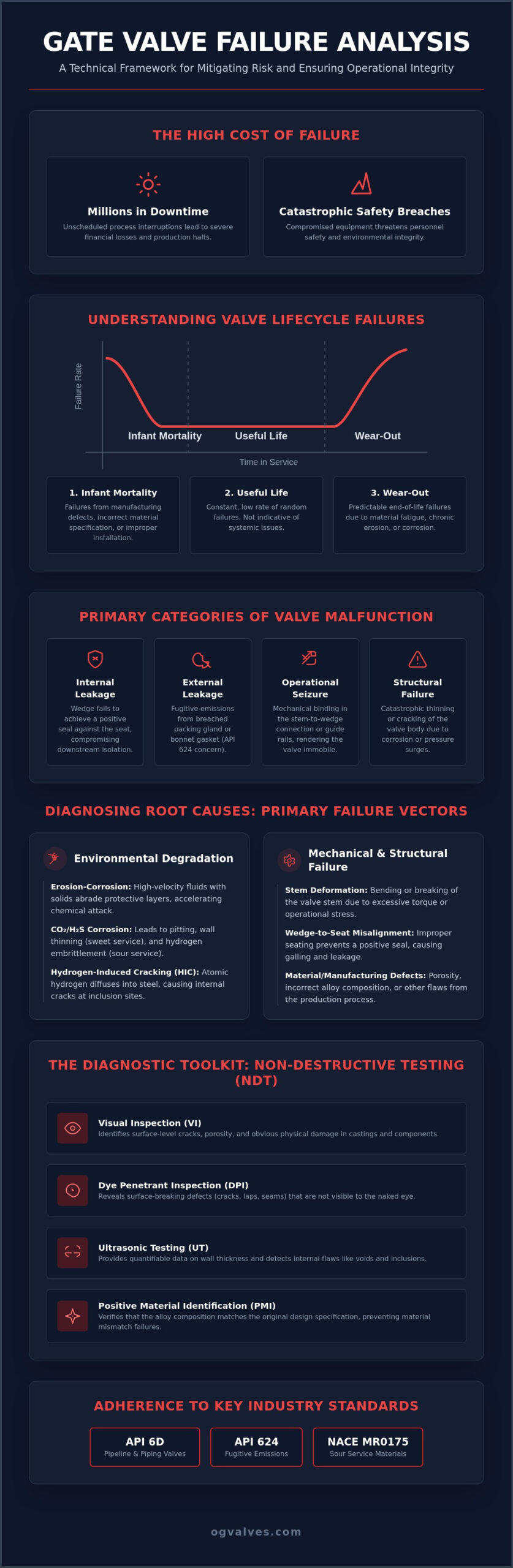 Gate Valve Failure Analysis: A Technical Engineering Guide to Root Cause Identification