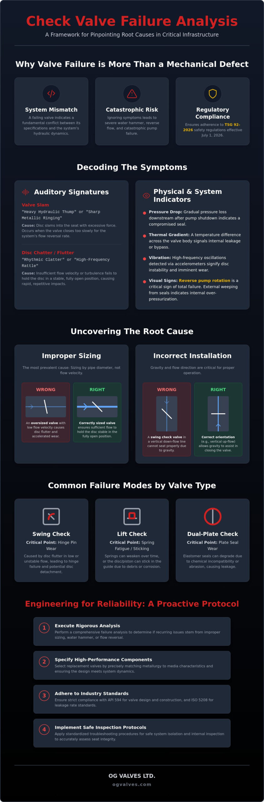 Troubleshooting Check Valve Failure: A Technical Diagnostic Guide for Heavy Industry