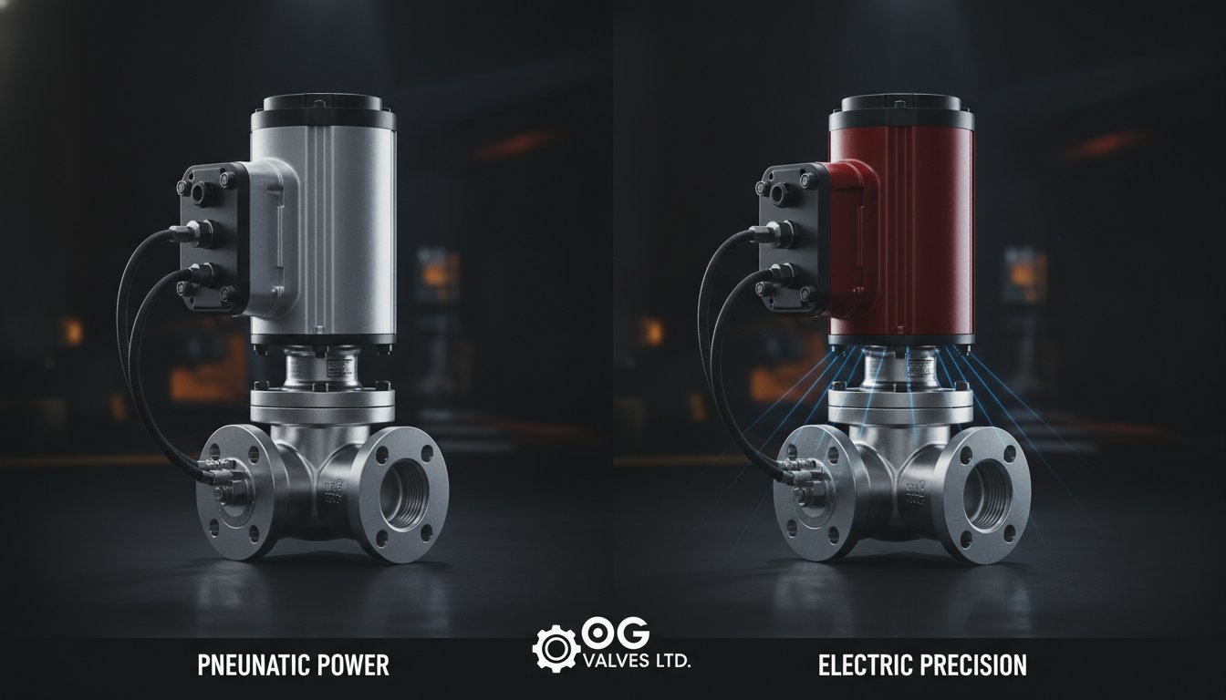 Pneumatic vs Electric Valve Actuators: A Technical Specification Guide (2026)
