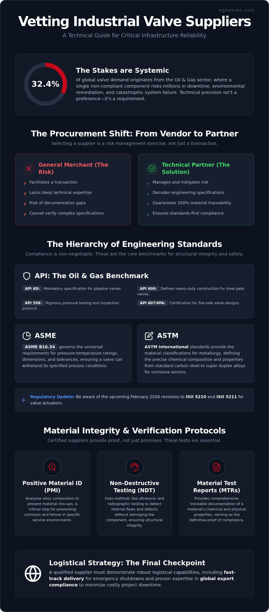 Industrial Valve Suppliers: A Technical Guide to Procurement and Engineering Standards