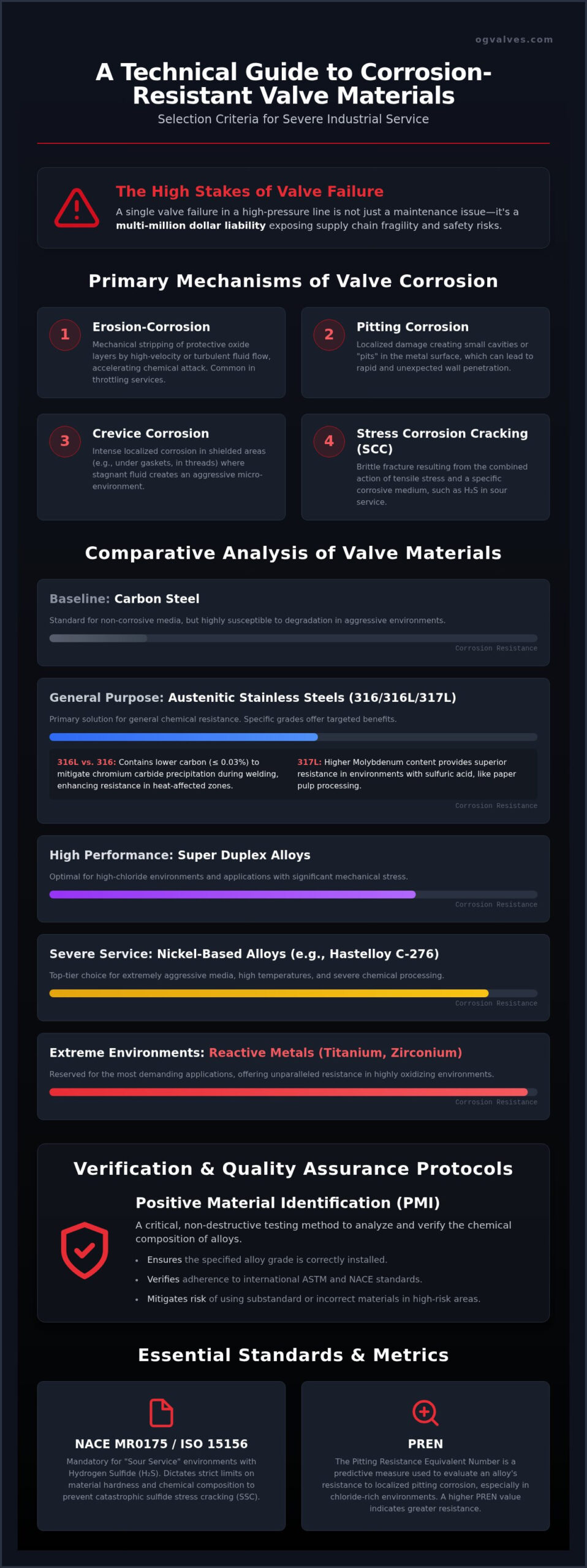Corrosion Resistant Valve Materials: An Engineering Selection Guide (2026)