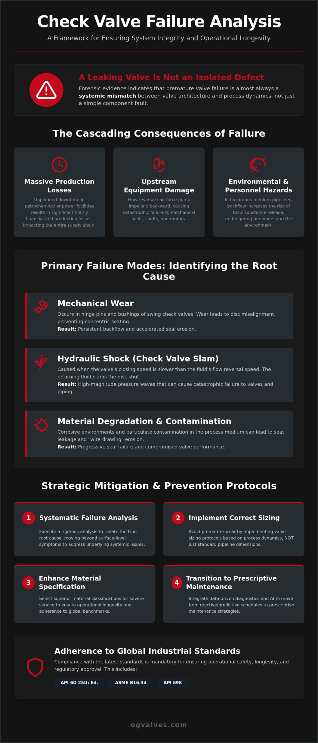 Check Valve Failure Analysis: A Technical Guide to Root Cause Identification